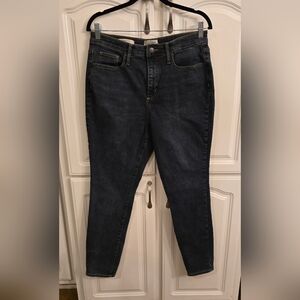 Universal Thread Fair Trade Factory Dark High Rise Skinny Jeans